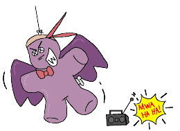 The Flying Purple Gingerbread Doughboy